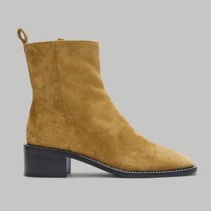 Everlane The City Boot Toasted Almond Suede Size 8